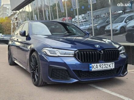 Синий БМВ 5 Серия, объемом двигателя 3 л и пробегом 94 тыс. км за 67900 $, фото 1 на Automoto.ua