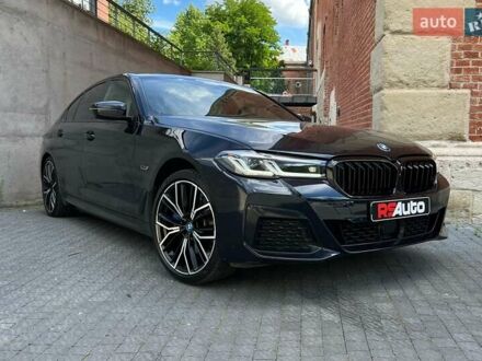 Синий БМВ 5 Серия, объемом двигателя 2 л и пробегом 55 тыс. км за 49900 $, фото 1 на Automoto.ua