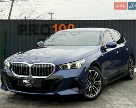 Синий БМВ 5 Серия, объемом двигателя 2 л и пробегом 38 тыс. км за 69700 $, фото 1 на Automoto.ua