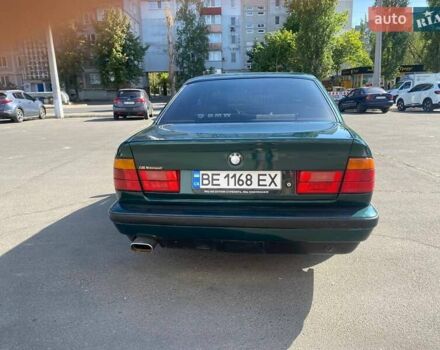 Зеленый БМВ 5 Серия, объемом двигателя 2 л и пробегом 260 тыс. км за 3800 $, фото 2 на Automoto.ua