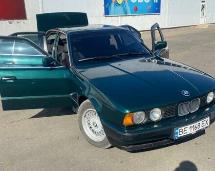 Зеленый БМВ 5 Серия, объемом двигателя 2 л и пробегом 260 тыс. км за 3800 $, фото 1 на Automoto.ua