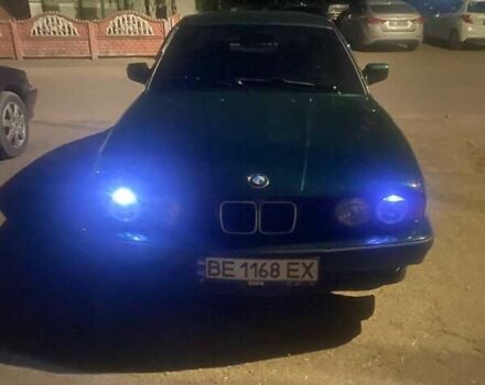 Зеленый БМВ 5 Серия, объемом двигателя 2 л и пробегом 260 тыс. км за 3800 $, фото 4 на Automoto.ua