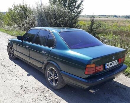 Зеленый БМВ 5 Серия, объемом двигателя 2.5 л и пробегом 489 тыс. км за 2500 $, фото 5 на Automoto.ua