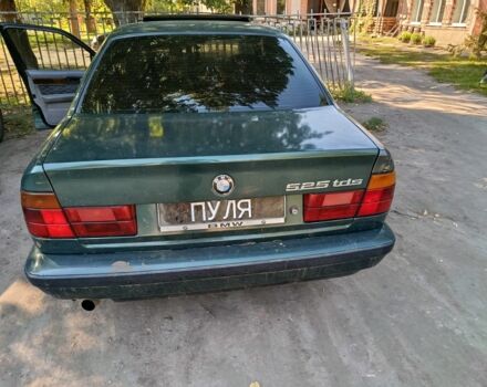 Зеленый БМВ 5 Серия, объемом двигателя 2.5 л и пробегом 135 тыс. км за 2200 $, фото 2 на Automoto.ua