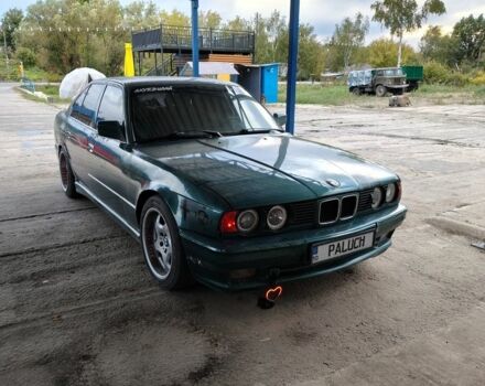 Зеленый БМВ 5 Серия, объемом двигателя 2 л и пробегом 450 тыс. км за 3000 $, фото 1 на Automoto.ua