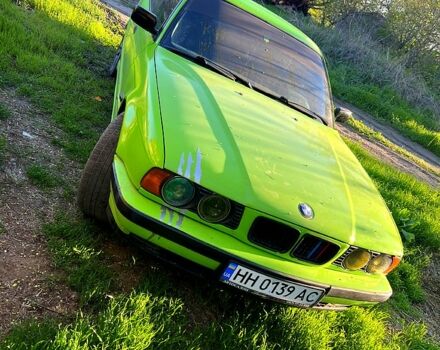 Зеленый БМВ 5 Серия, объемом двигателя 2.5 л и пробегом 530 тыс. км за 2700 $, фото 5 на Automoto.ua