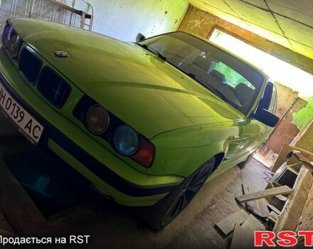Зеленый БМВ 5 Серия, объемом двигателя 2.5 л и пробегом 530 тыс. км за 2700 $, фото 9 на Automoto.ua