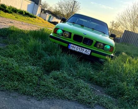 Зеленый БМВ 5 Серия, объемом двигателя 2.5 л и пробегом 530 тыс. км за 2700 $, фото 11 на Automoto.ua