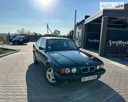 Зеленый БМВ 5 Серия, объемом двигателя 1.99 л и пробегом 200 тыс. км за 2900 $, фото 16 на Automoto.ua