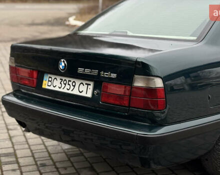 Зеленый БМВ 5 Серия, объемом двигателя 2.5 л и пробегом 467 тыс. км за 3900 $, фото 9 на Automoto.ua