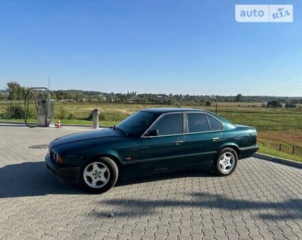 Зеленый БМВ 5 Серия, объемом двигателя 1.99 л и пробегом 200 тыс. км за 2900 $, фото 1 на Automoto.ua