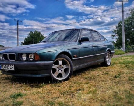 Зеленый БМВ 5 Серия, объемом двигателя 2.5 л и пробегом 500 тыс. км за 3000 $, фото 2 на Automoto.ua