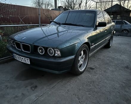 Зеленый БМВ 5 Серия, объемом двигателя 2.5 л и пробегом 500 тыс. км за 3000 $, фото 1 на Automoto.ua
