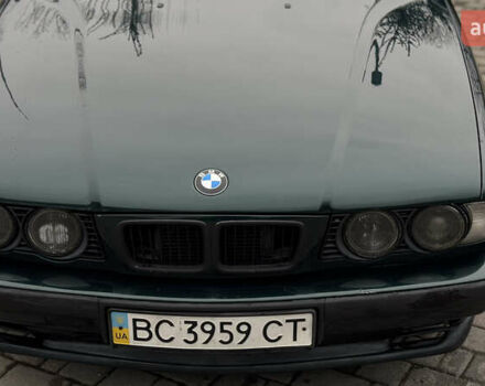 Зеленый БМВ 5 Серия, объемом двигателя 2.5 л и пробегом 467 тыс. км за 3900 $, фото 3 на Automoto.ua