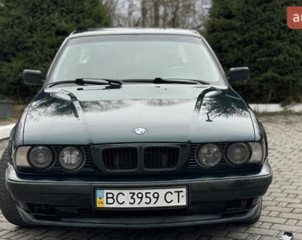 Зеленый БМВ 5 Серия, объемом двигателя 2.5 л и пробегом 467 тыс. км за 3900 $, фото 4 на Automoto.ua