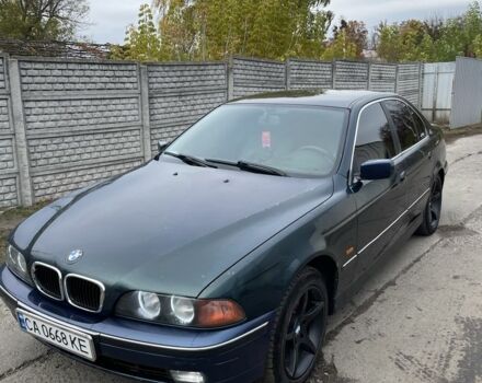 Зеленый БМВ 5 Серия, объемом двигателя 2.5 л и пробегом 450 тыс. км за 4000 $, фото 1 на Automoto.ua