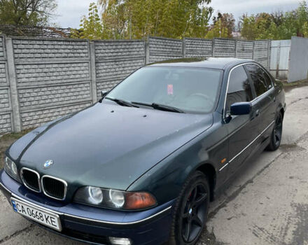 Зеленый БМВ 5 Серия, объемом двигателя 2.5 л и пробегом 450 тыс. км за 3899 $, фото 1 на Automoto.ua