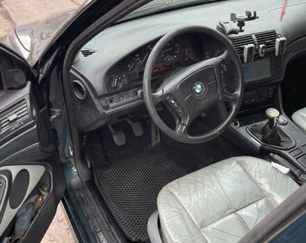 Зеленый БМВ 5 Серия, объемом двигателя 2.5 л и пробегом 450 тыс. км за 3899 $, фото 9 на Automoto.ua