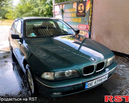 Зеленый БМВ 5 Серия, объемом двигателя 2 л и пробегом 252 тыс. км за 3500 $, фото 5 на Automoto.ua