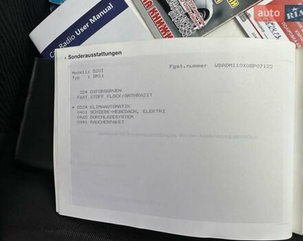 Зеленый БМВ 5 Серия, объемом двигателя 2 л и пробегом 375 тыс. км за 2800 $, фото 47 на Automoto.ua