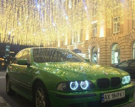 Зеленый БМВ 5 Серия, объемом двигателя 2.5 л и пробегом 410 тыс. км за 4200 $, фото 7 на Automoto.ua