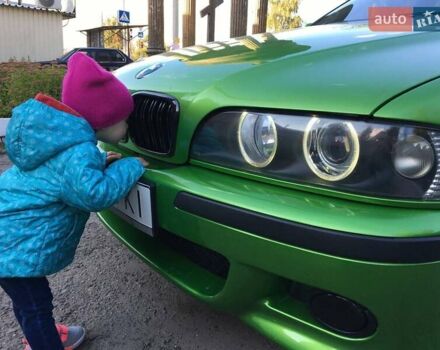 Зеленый БМВ 5 Серия, объемом двигателя 2.5 л и пробегом 410 тыс. км за 4200 $, фото 9 на Automoto.ua