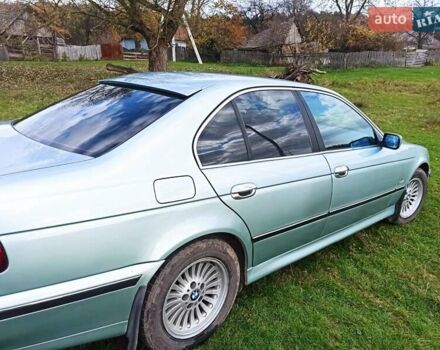 Зеленый БМВ 5 Серия, объемом двигателя 2.5 л и пробегом 315 тыс. км за 5500 $, фото 2 на Automoto.ua