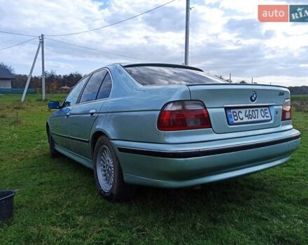 Зеленый БМВ 5 Серия, объемом двигателя 2.5 л и пробегом 315 тыс. км за 5500 $, фото 15 на Automoto.ua