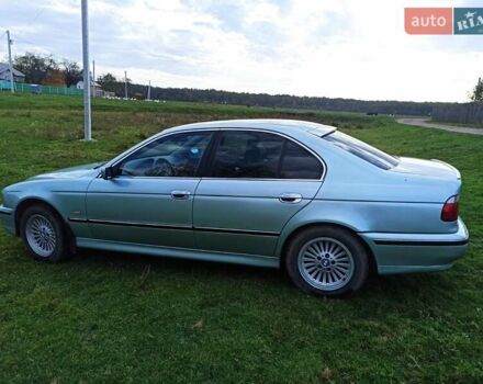 Зеленый БМВ 5 Серия, объемом двигателя 2.5 л и пробегом 315 тыс. км за 5500 $, фото 3 на Automoto.ua