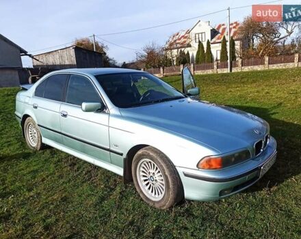 Зеленый БМВ 5 Серия, объемом двигателя 2.5 л и пробегом 315 тыс. км за 5500 $, фото 17 на Automoto.ua