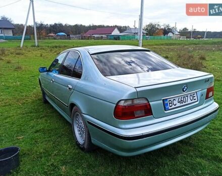 Зеленый БМВ 5 Серия, объемом двигателя 2.5 л и пробегом 315 тыс. км за 5500 $, фото 4 на Automoto.ua