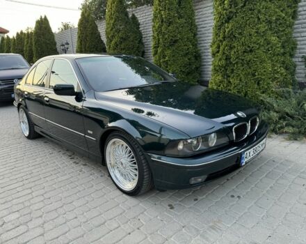 Зеленый БМВ 5 Серия, объемом двигателя 3.4 л и пробегом 355 тыс. км за 9000 $, фото 6 на Automoto.ua