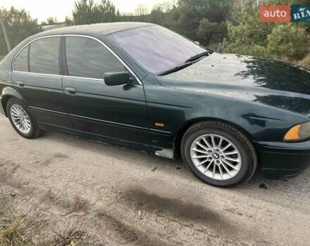 Зеленый БМВ 5 Серия, объемом двигателя 3 л и пробегом 384 тыс. км за 5000 $, фото 3 на Automoto.ua