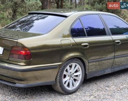 Зеленый БМВ 5 Серия, объемом двигателя 2.5 л и пробегом 370 тыс. км за 6500 $, фото 6 на Automoto.ua