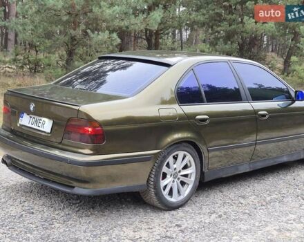 Зеленый БМВ 5 Серия, объемом двигателя 2.5 л и пробегом 370 тыс. км за 6500 $, фото 9 на Automoto.ua