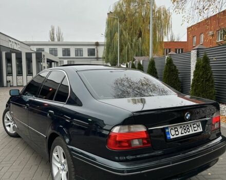 Зеленый БМВ 5 Серия, объемом двигателя 3 л и пробегом 398 тыс. км за 6000 $, фото 2 на Automoto.ua