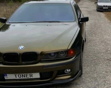 Зеленый БМВ 5 Серия, объемом двигателя 2.5 л и пробегом 370 тыс. км за 6500 $, фото 2 на Automoto.ua