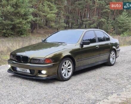 Зеленый БМВ 5 Серия, объемом двигателя 2.5 л и пробегом 370 тыс. км за 6500 $, фото 13 на Automoto.ua