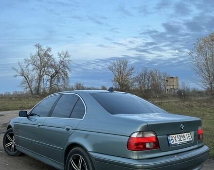 Зеленый БМВ 5 Серия, объемом двигателя 2 л и пробегом 451 тыс. км за 5000 $, фото 1 на Automoto.ua