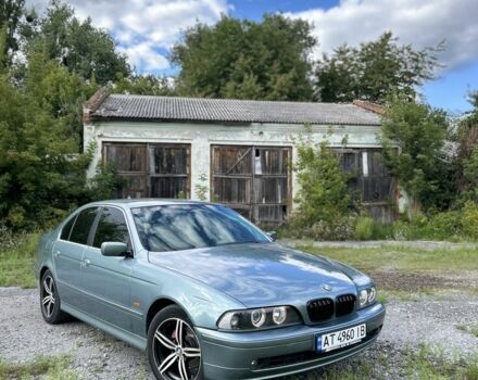 Зеленый БМВ 5 Серия, объемом двигателя 2 л и пробегом 451 тыс. км за 5000 $, фото 10 на Automoto.ua