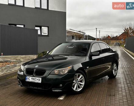 Зеленый БМВ 5 Серия, объемом двигателя 2.5 л и пробегом 313 тыс. км за 5800 $, фото 1 на Automoto.ua