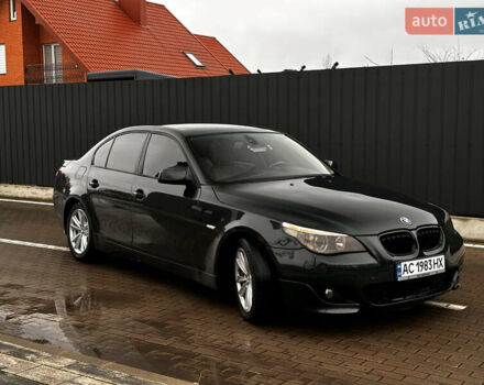 Зеленый БМВ 5 Серия, объемом двигателя 2.5 л и пробегом 313 тыс. км за 5800 $, фото 5 на Automoto.ua