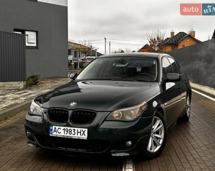 Зеленый БМВ 5 Серия, объемом двигателя 2.5 л и пробегом 313 тыс. км за 5800 $, фото 2 на Automoto.ua