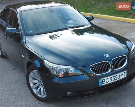 Зеленый БМВ 5 Серия, объемом двигателя 2.5 л и пробегом 280 тыс. км за 9666 $, фото 3 на Automoto.ua