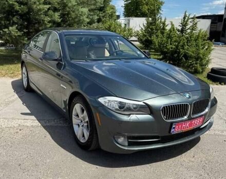 Зеленый БМВ 5 Серия, объемом двигателя 2 л и пробегом 209 тыс. км за 13500 $, фото 1 на Automoto.ua