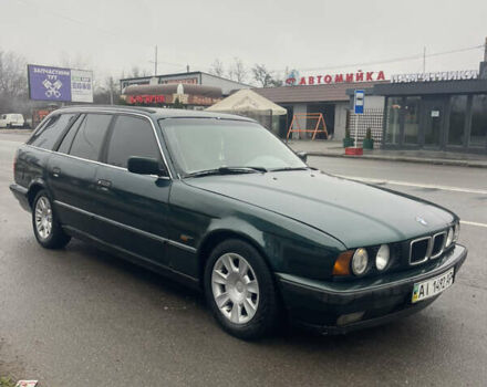 Зеленый БМВ 5 Серия, объемом двигателя 1.8 л и пробегом 198 тыс. км за 4300 $, фото 1 на Automoto.ua