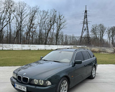 Зеленый БМВ 5 Серия, объемом двигателя 2.5 л и пробегом 326 тыс. км за 4400 $, фото 4 на Automoto.ua