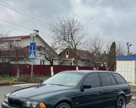Зеленый БМВ 5 Серия, объемом двигателя 2.5 л и пробегом 478 тыс. км за 5000 $, фото 2 на Automoto.ua