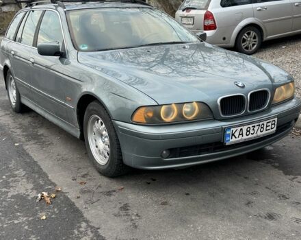 Зеленый БМВ 5 Серия, объемом двигателя 2.5 л и пробегом 400 тыс. км за 2400 $, фото 1 на Automoto.ua