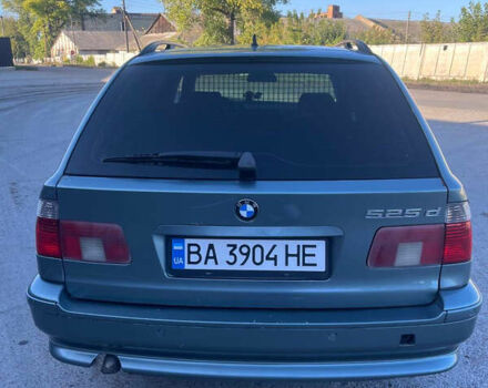 Зеленый БМВ 5 Серия, объемом двигателя 2.5 л и пробегом 400 тыс. км за 5100 $, фото 1 на Automoto.ua